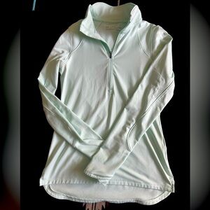 XS Mint Green Under Armor Womens Quarter Zip
